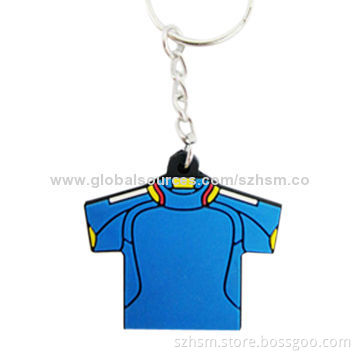 Custom Cheap Cute Cartoon Soft PVC Key Chain